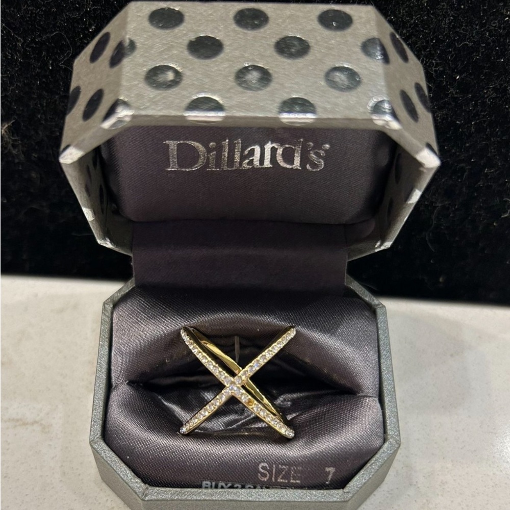 Cubic zirconia X ring